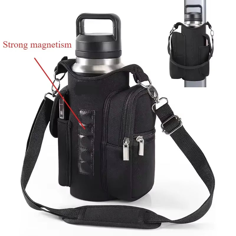 Magnetic Gym Bag & Magnetic Bag Gym with Multiple Compartments, Adjustable Strap, Large Capacity Sports Duffle, Gym Essentials