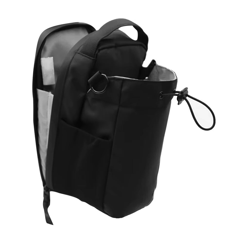 Magnetic Fitness Water Bottle Holder Crossbody Sling Bag Waterproof Non Slip Large Capacity for Gym Outdoor Sports Phone Pocket